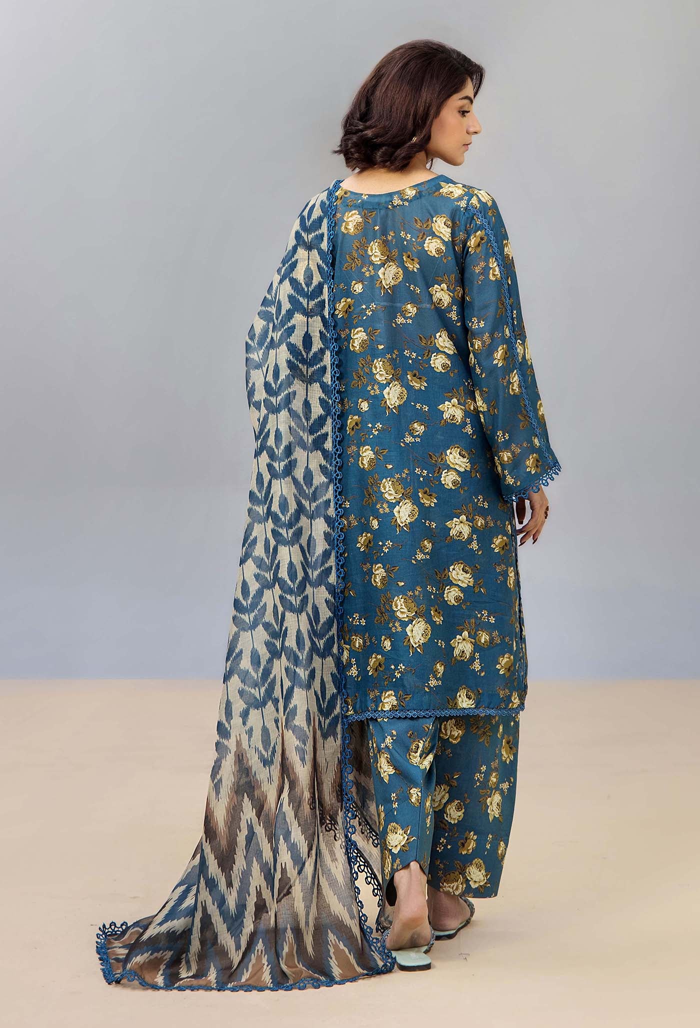 ADNAN Libies Stitched 3PC