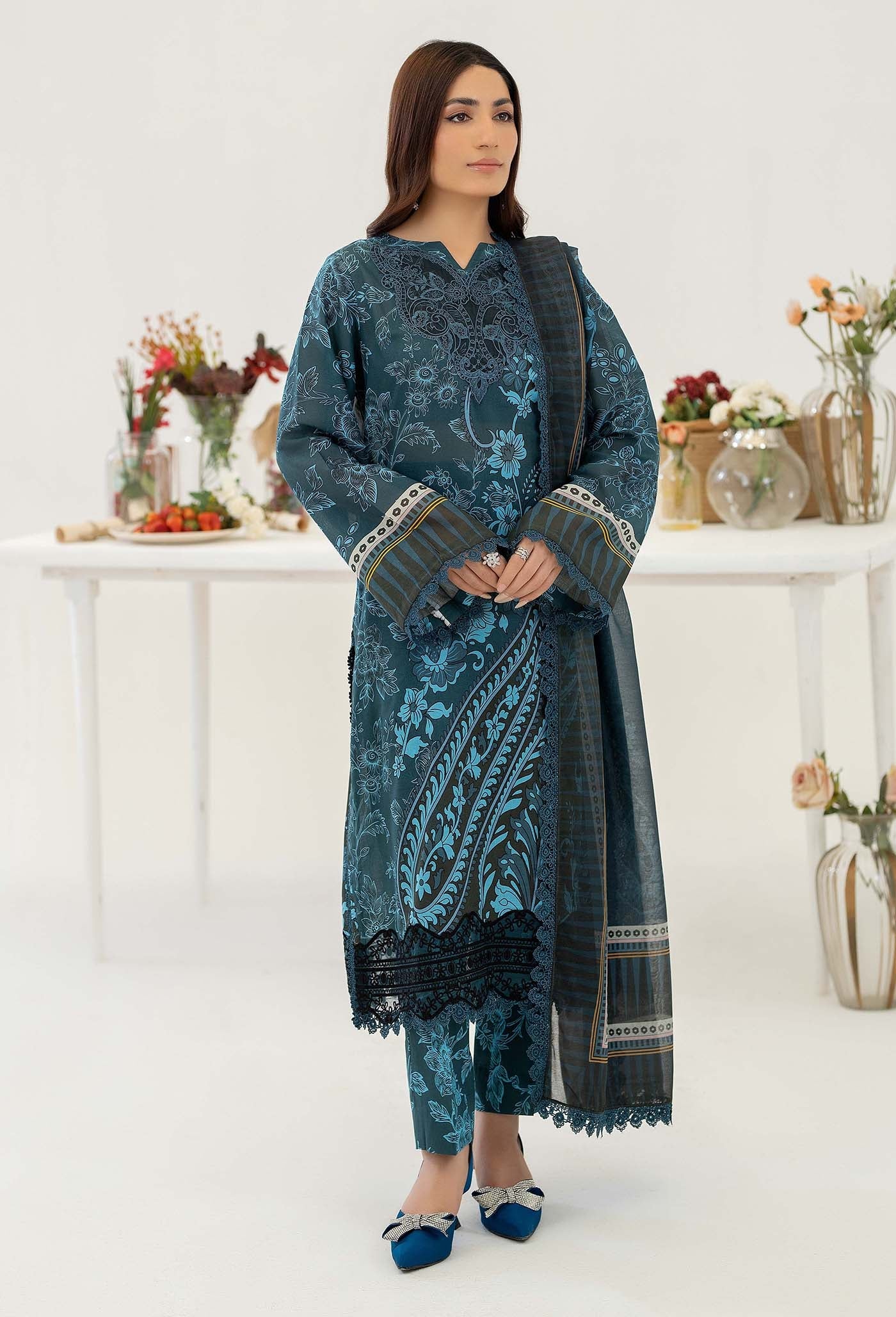 ADNAN Libies Stitched 3PC
