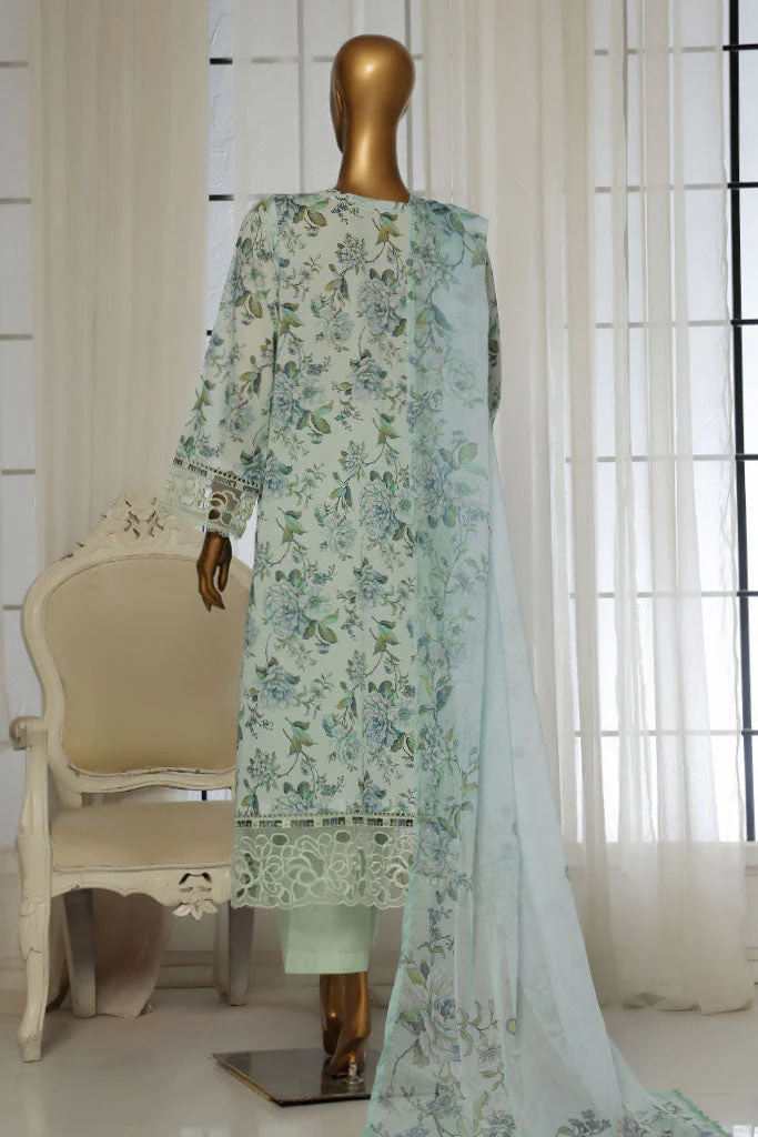 Sada Bahar Stitched 3 Piece Festive Emb Lawn Vol-02 Collection'2025-D-106-Pista