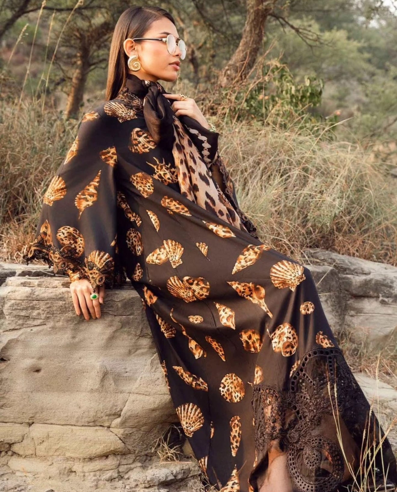 Maria B Luxury M Print