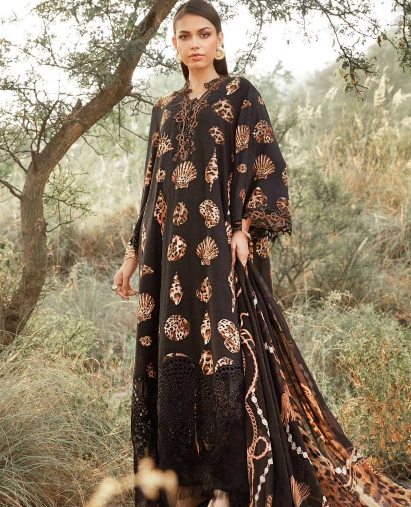 Maria B Luxury M Print