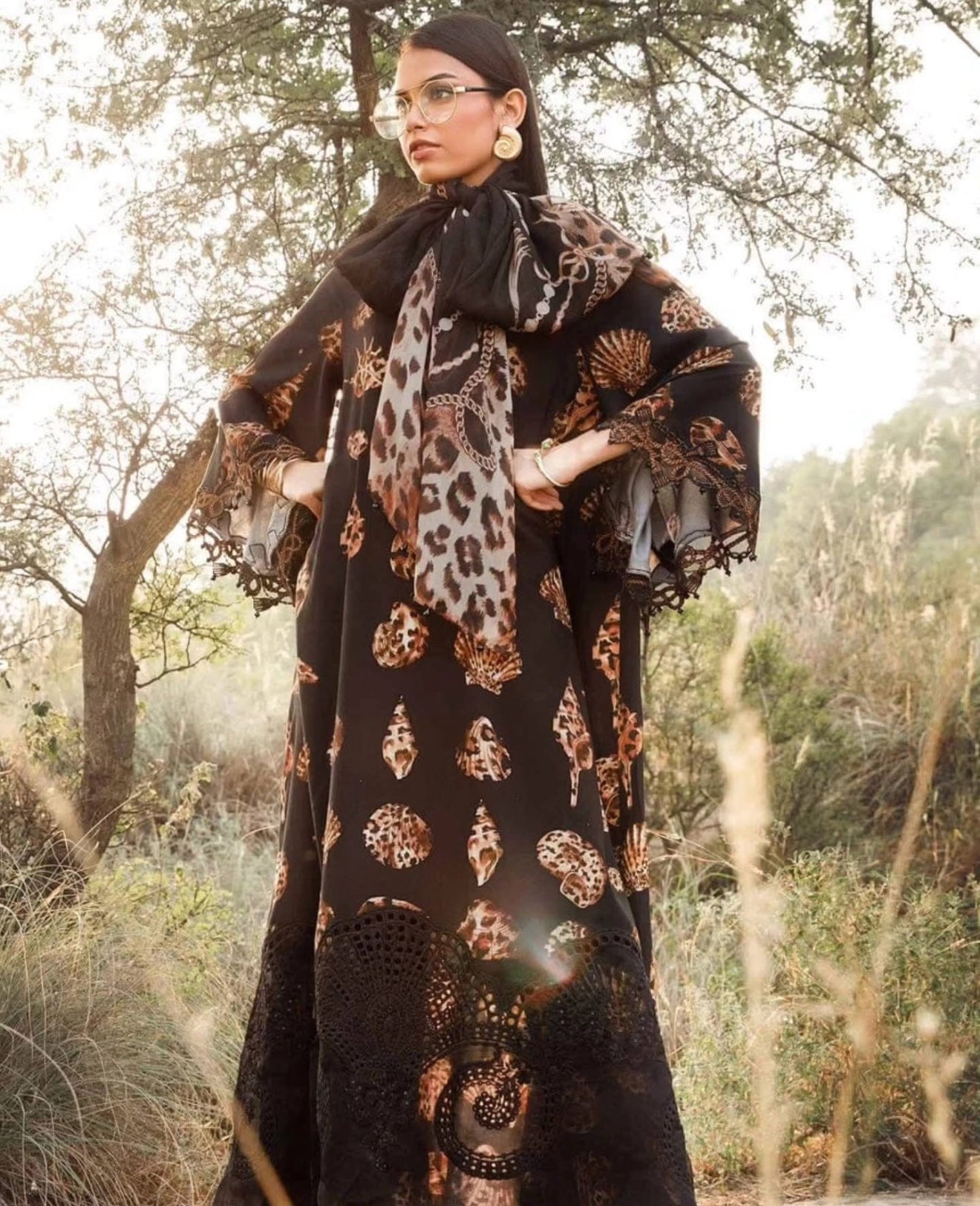 Maria B Luxury M Print
