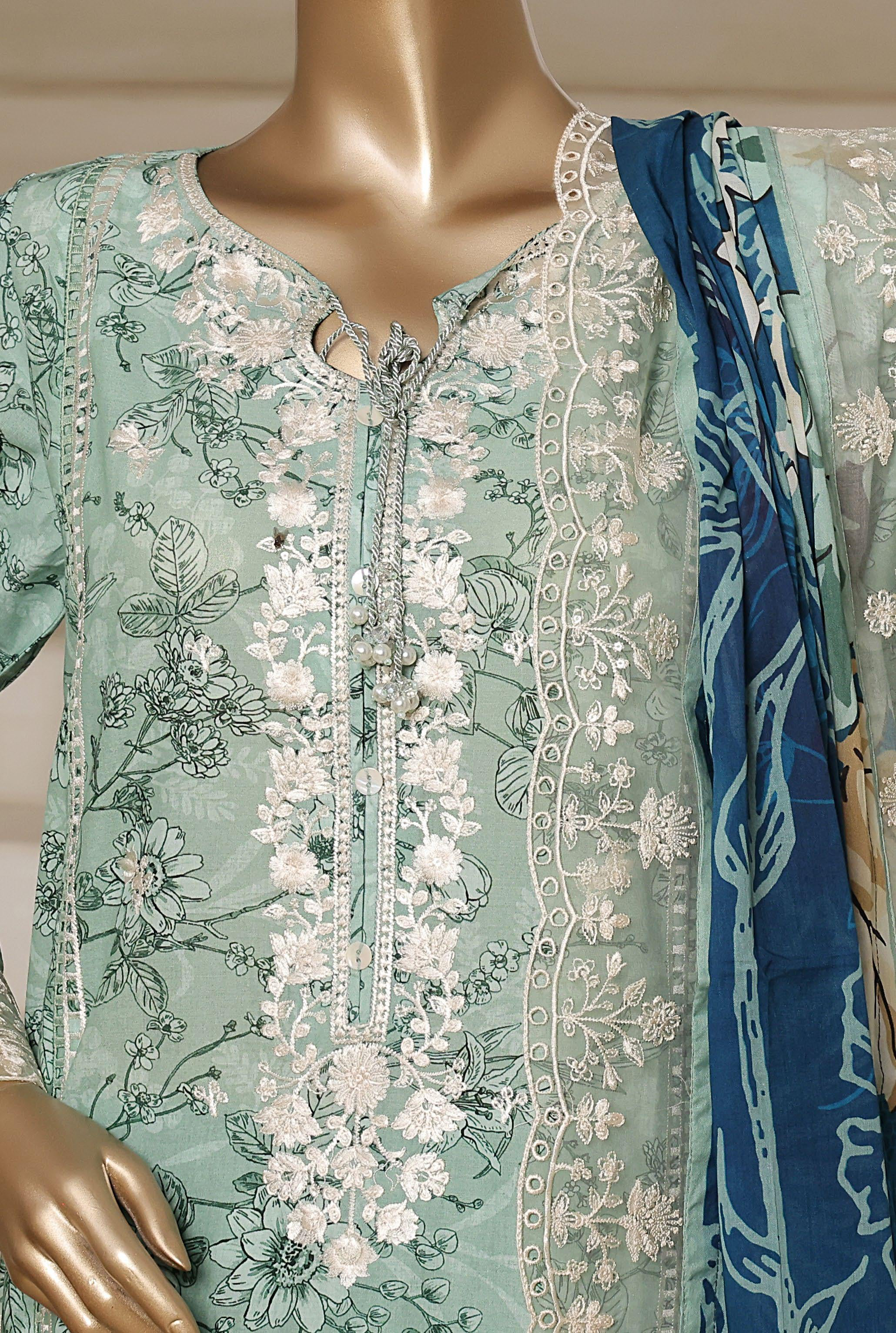Sada Bahar Stitched 3 Piece Luxury Emb Spring Vol-05 Collection'2025-MK-43-
