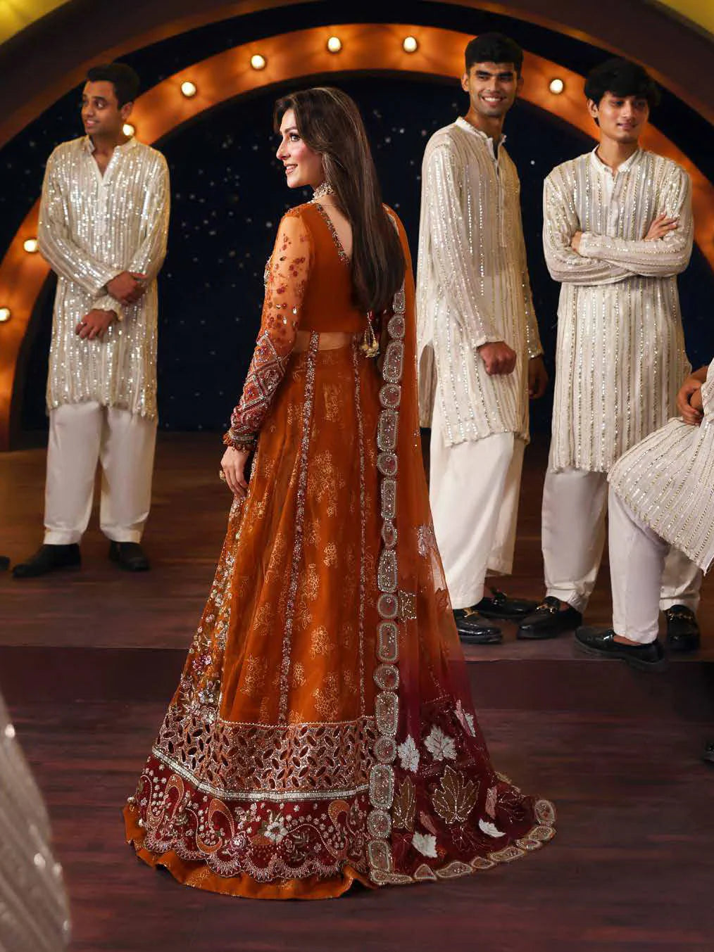 Nureh Jhoomro Custom Stitched 3Pc Suit NL-80A