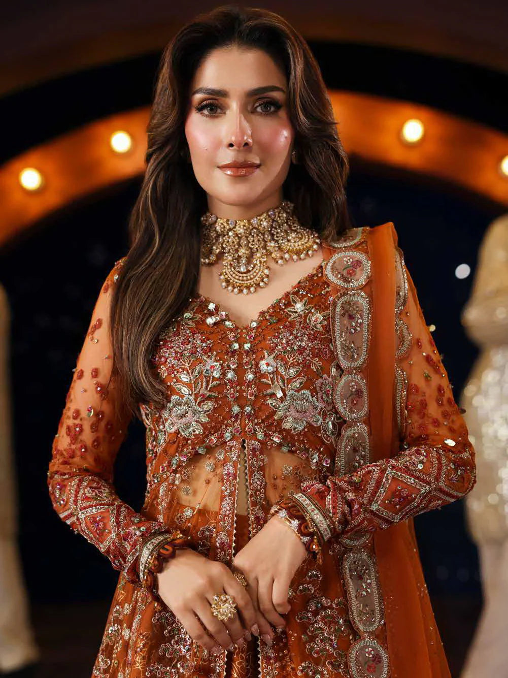 Nureh Jhoomro Custom Stitched 3Pc Suit NL-80A