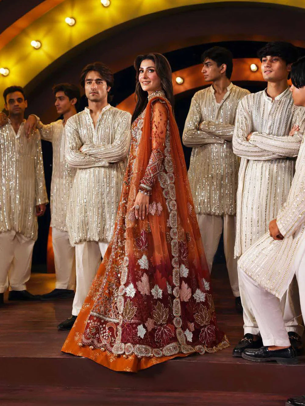 Nureh Jhoomro Custom Stitched 3Pc Suit NL-80A