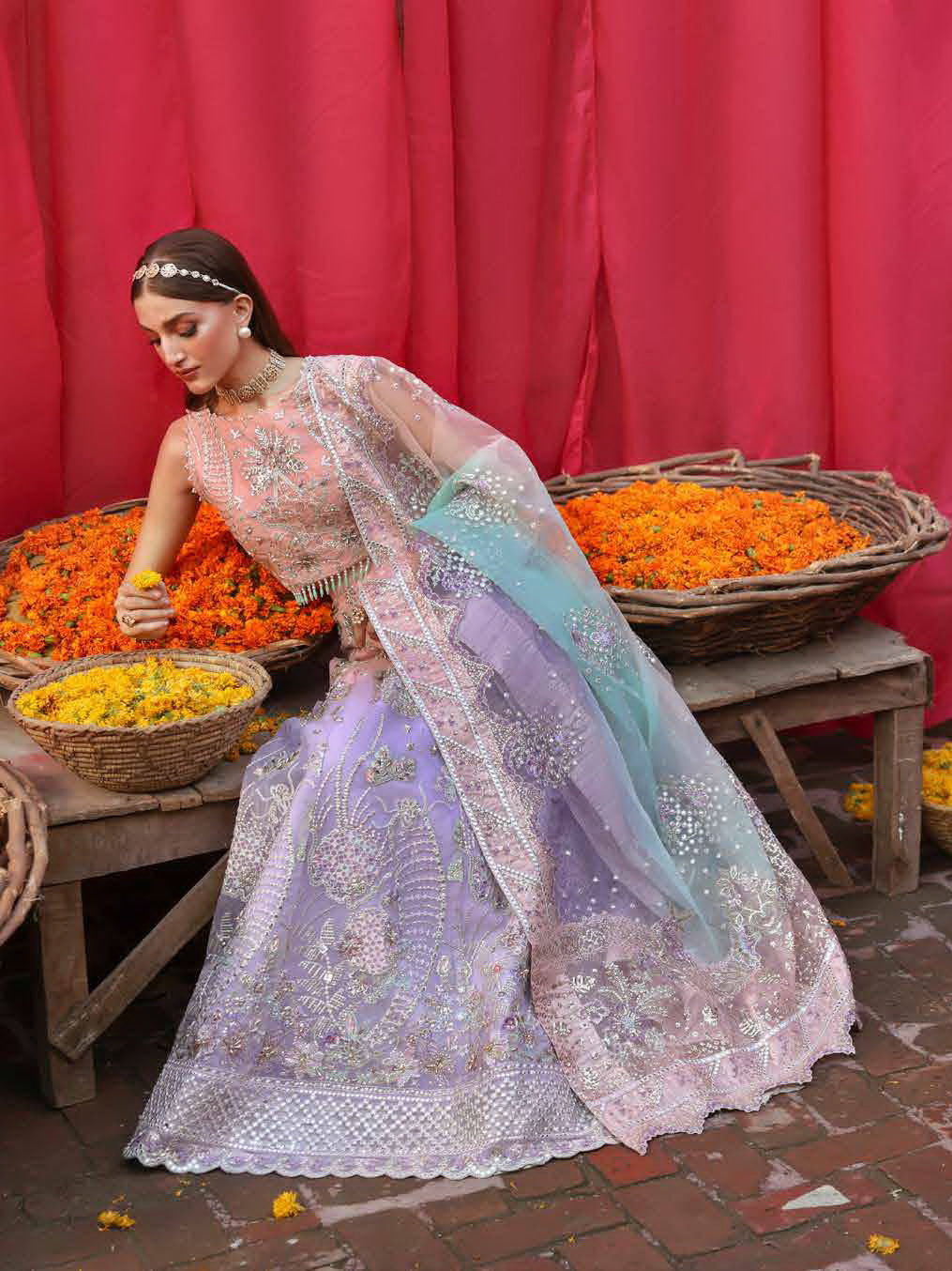 Nureh Jhoomro Custom Stitched 3Pc Suit NL-81B