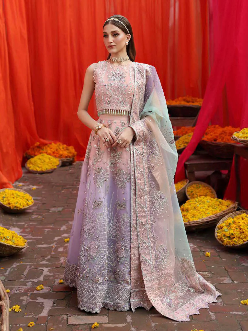 Nureh Jhoomro Custom Stitched 3Pc Suit NL-81B