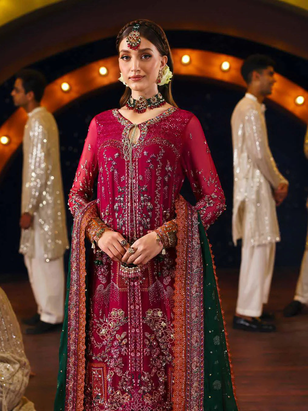 Nureh Jhoomro Custom Stitched 3Pc Suit NL-82