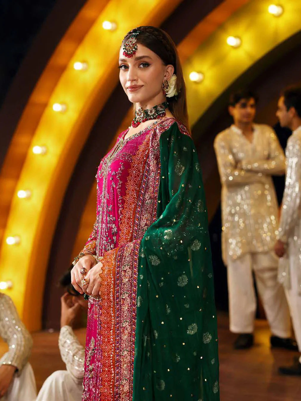 Nureh Jhoomro Custom Stitched 3Pc Suit NL-82