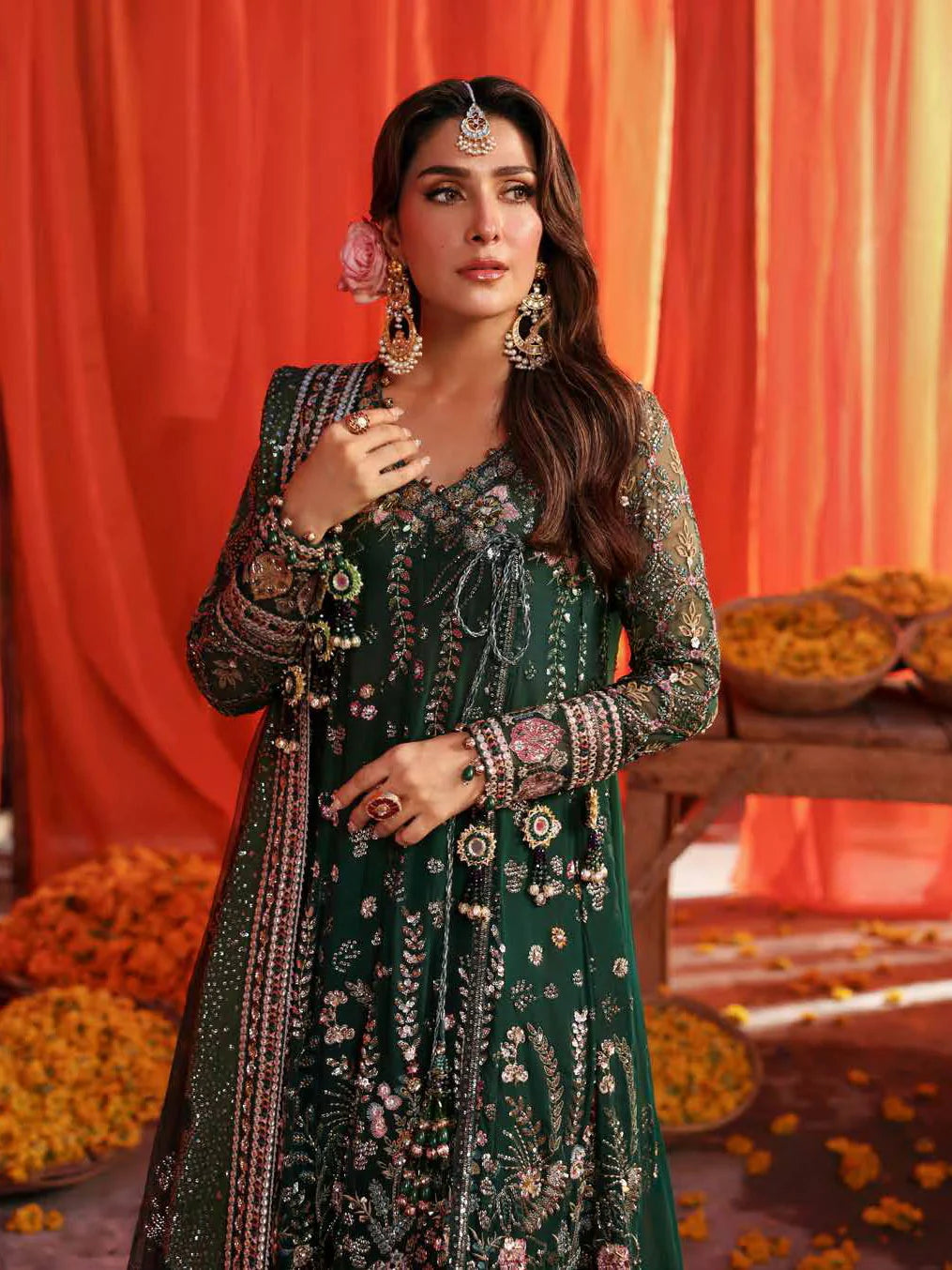 Nureh Jhoomro Custom Stitched 3Pc Suit NL-83