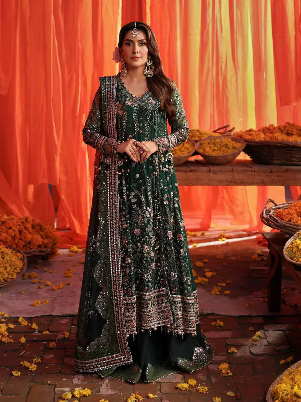 Nureh Jhoomro Custom Stitched 3Pc Suit NL-83