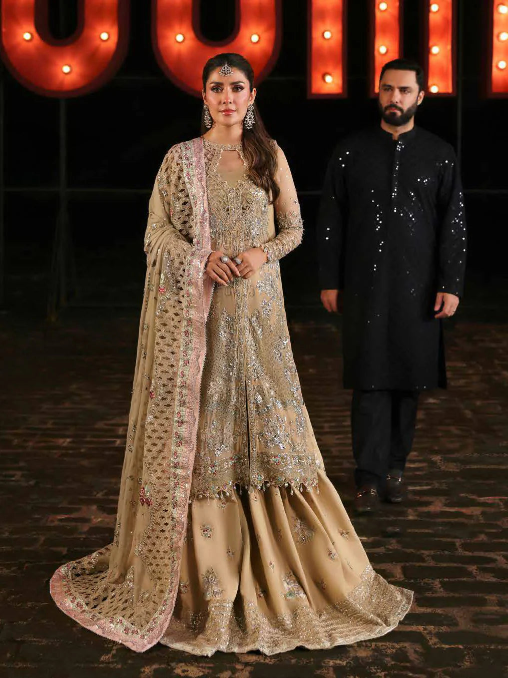 Nureh Jhoomro Custom Stitched 3Pc Suit NL-85