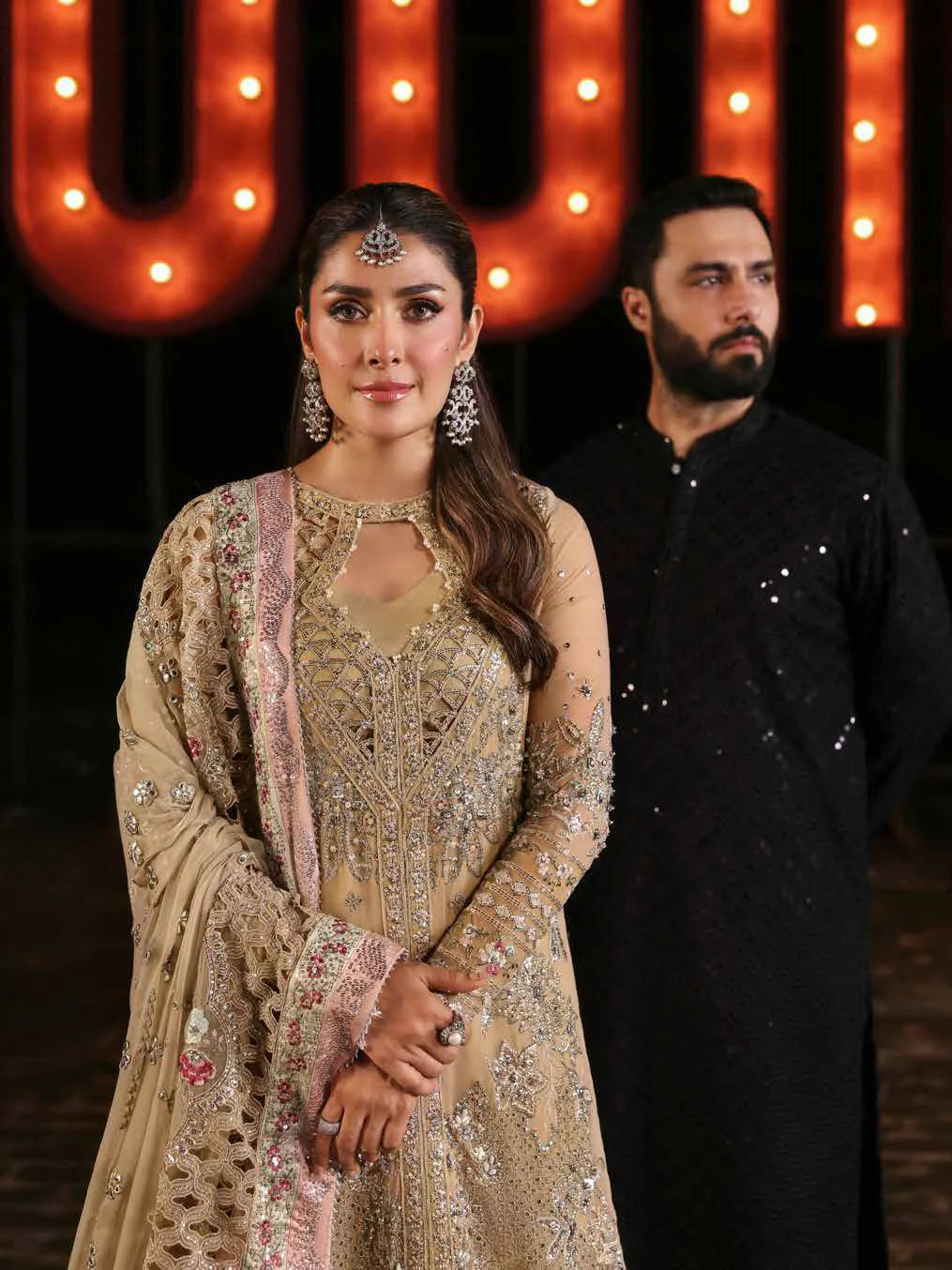Nureh Jhoomro Custom Stitched 3Pc Suit NL-85