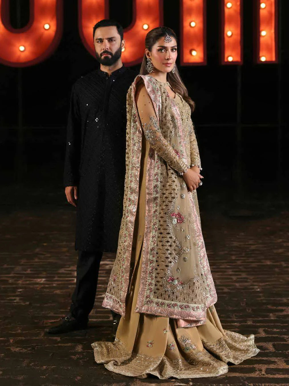Nureh Jhoomro Custom Stitched 3Pc Suit NL-85
