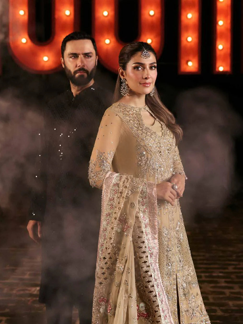 Nureh Jhoomro Custom Stitched 3Pc Suit NL-85