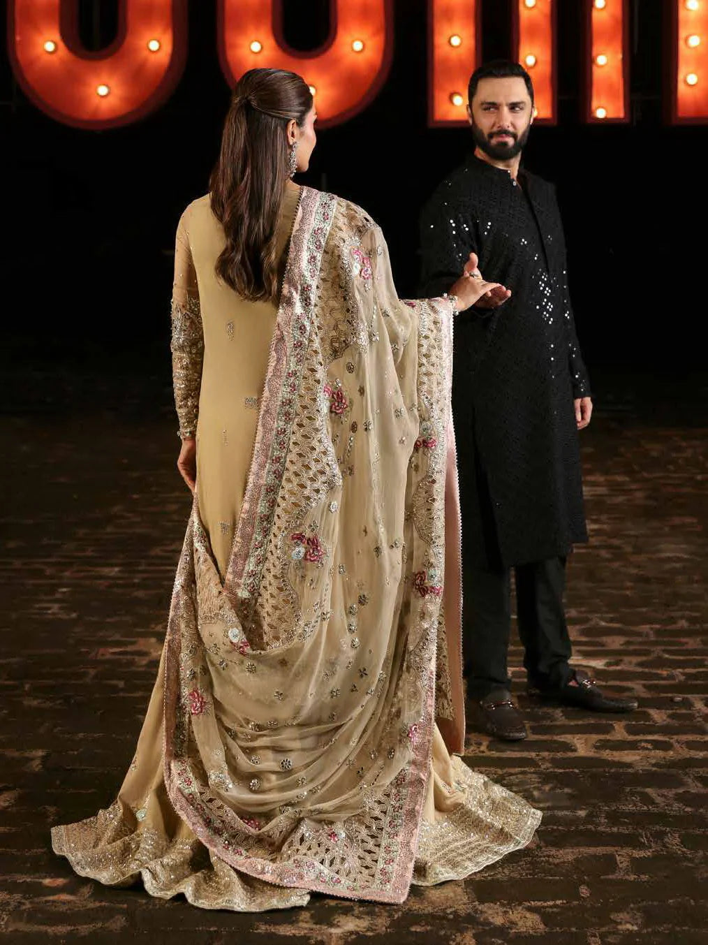 Nureh Jhoomro Custom Stitched 3Pc Suit NL-85