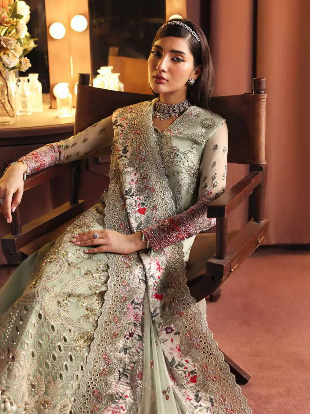 Nureh Jhoomro Custom Stitched 3Pc Suit NL-86