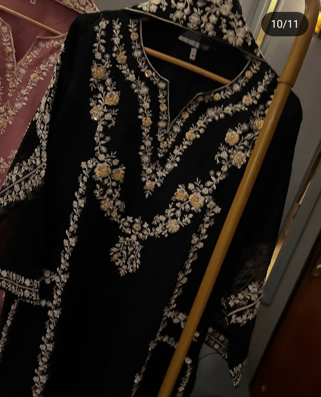 Khaddinet heavy Embroidered & Hand Work  Stitched 3PC