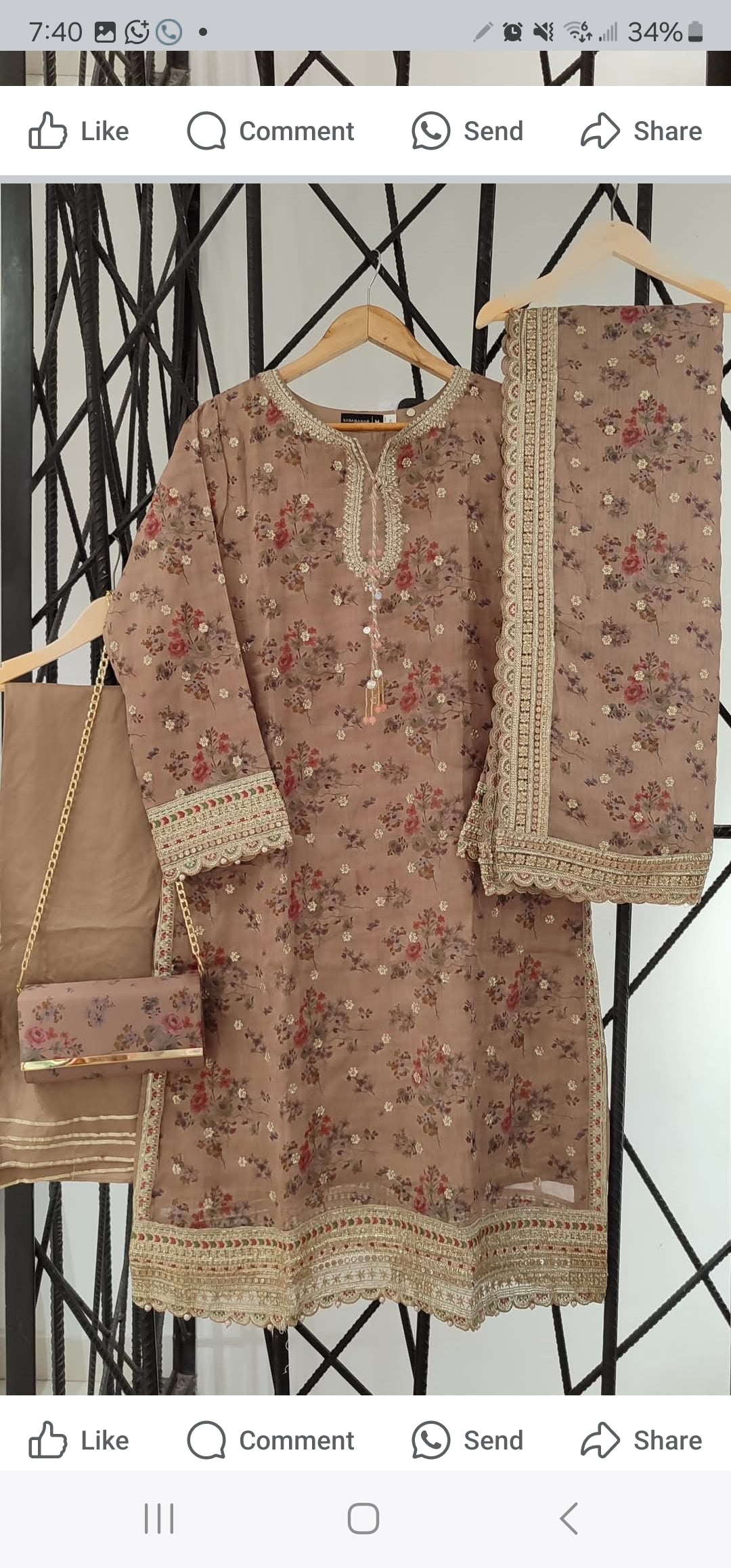Sadabahar Luxury Chiffon Collection.