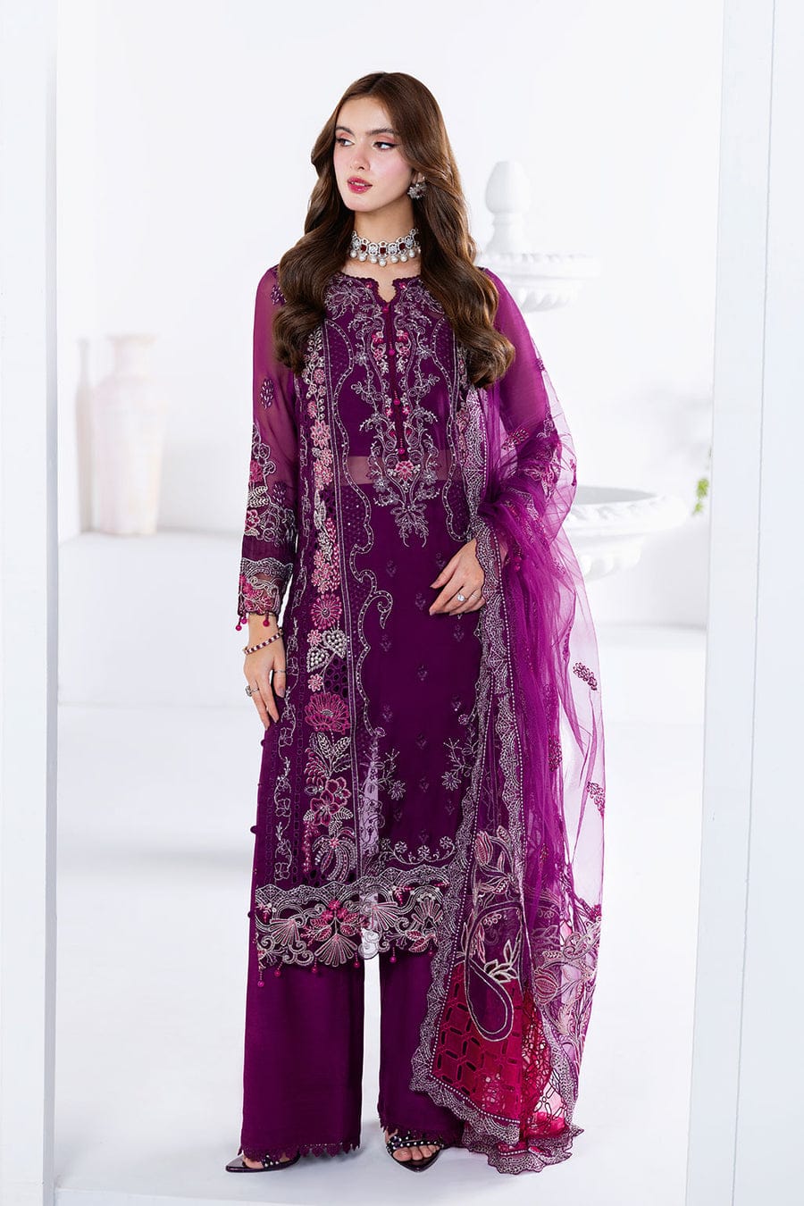 Ramsha Arzoo chifoon collection U-206