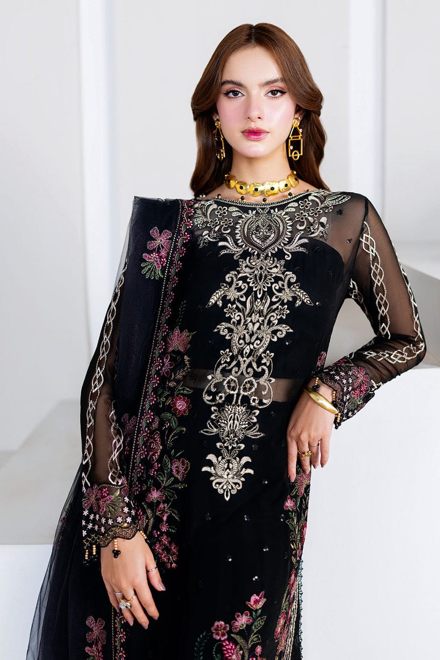 Ramsha Arzoo chifoon collection U-204