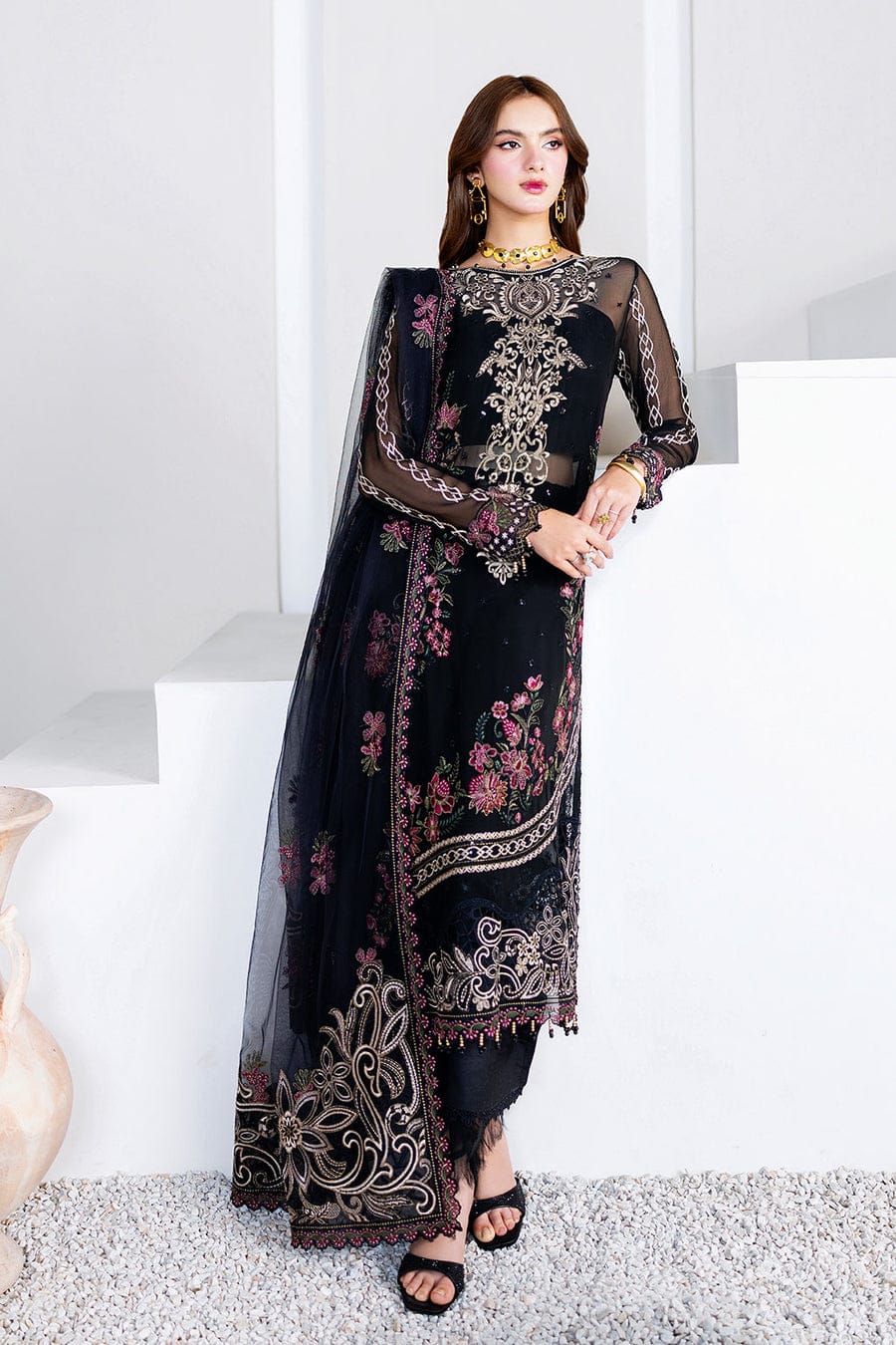 Ramsha Arzoo chifoon collection U-204