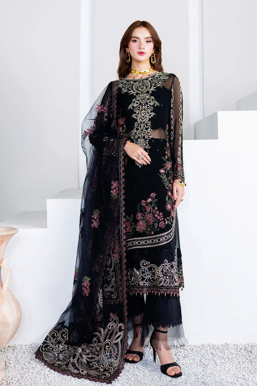 Ramsha Arzoo chifoon collection U-204