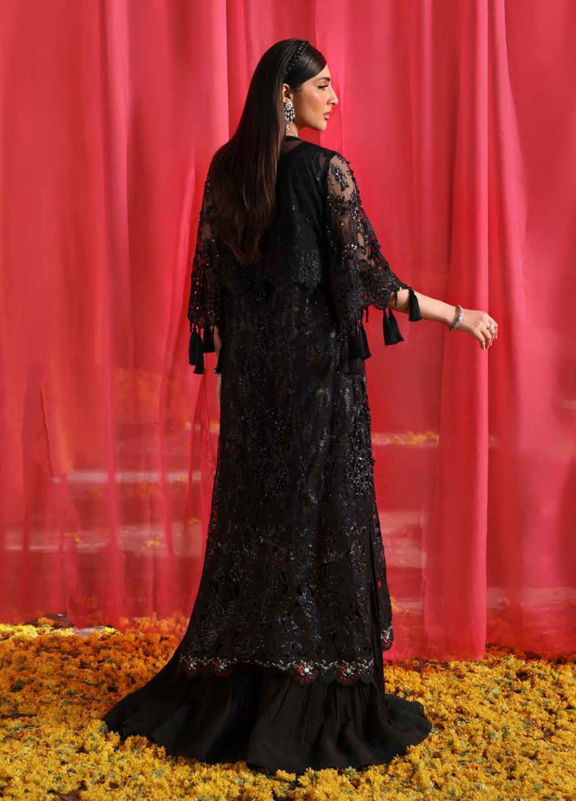 Nureh Jhoomro Custom Stitched 3Pc Suit NL-87B