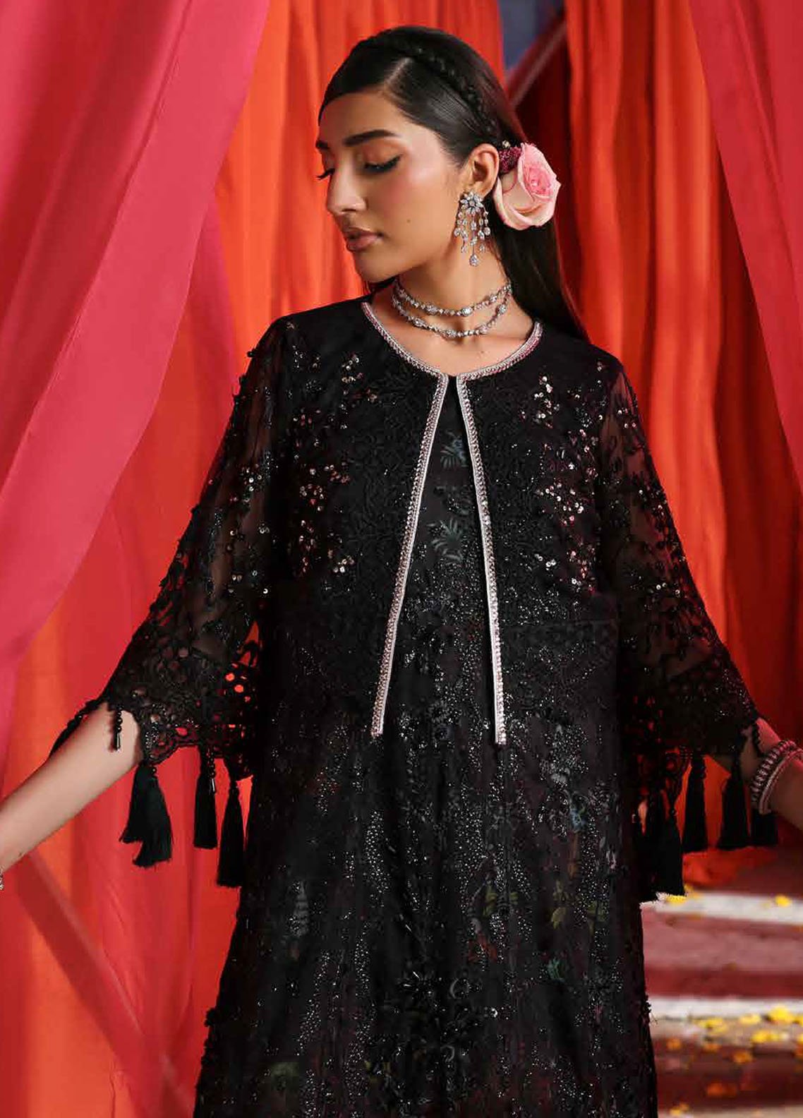 Nureh Jhoomro Custom Stitched 3Pc Suit NL-87B
