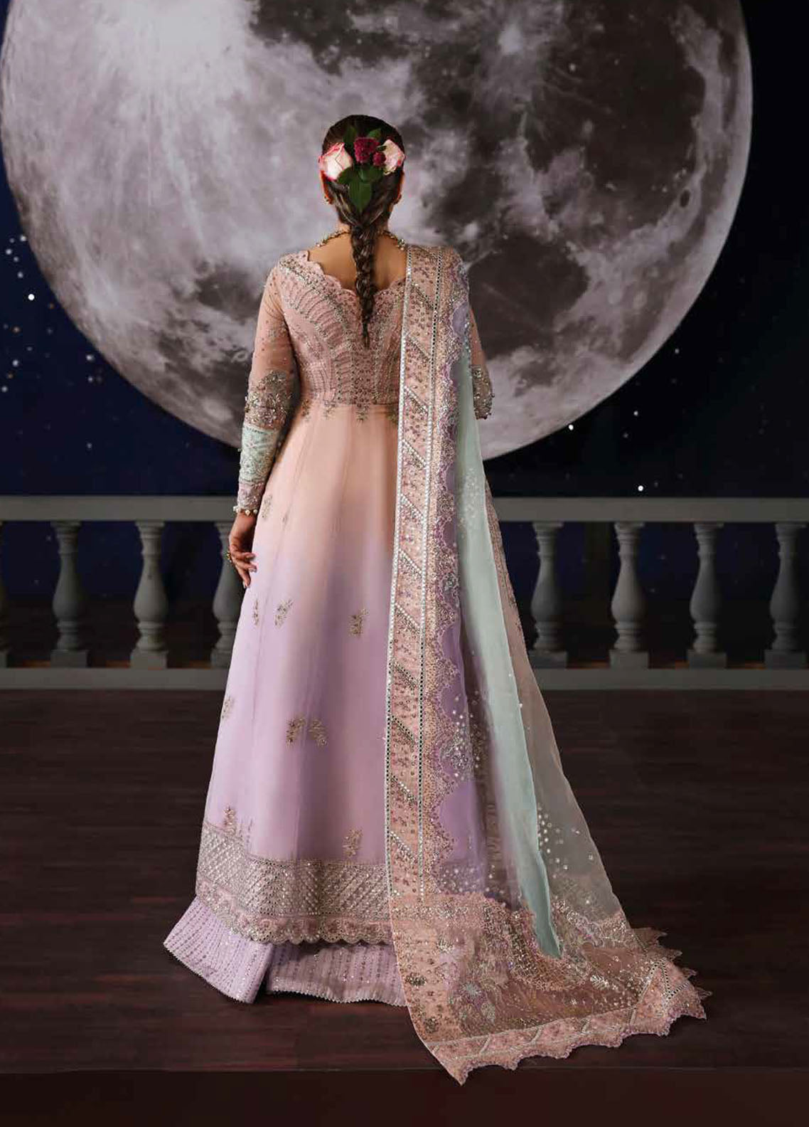 Nureh Jhoomro Custom Stitched 3Pc Suit NL-81A