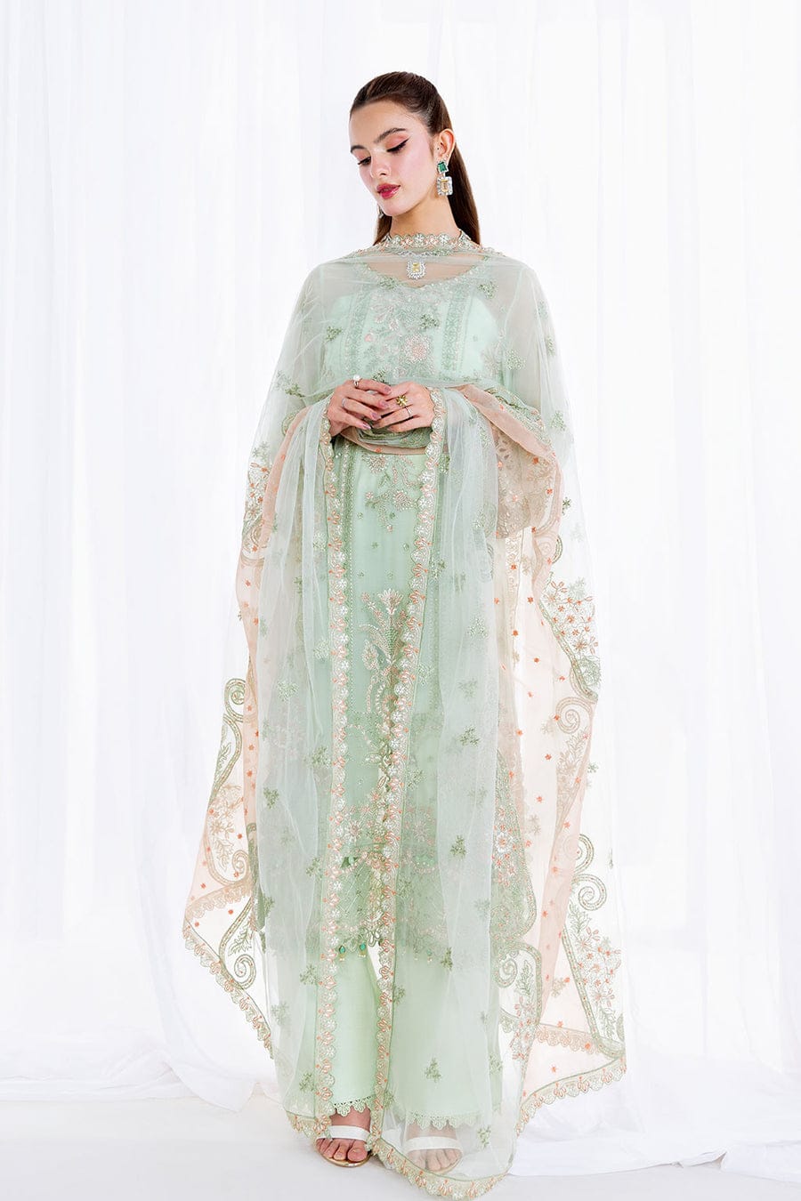 Ramsha Arzoo chifoon collection U-207