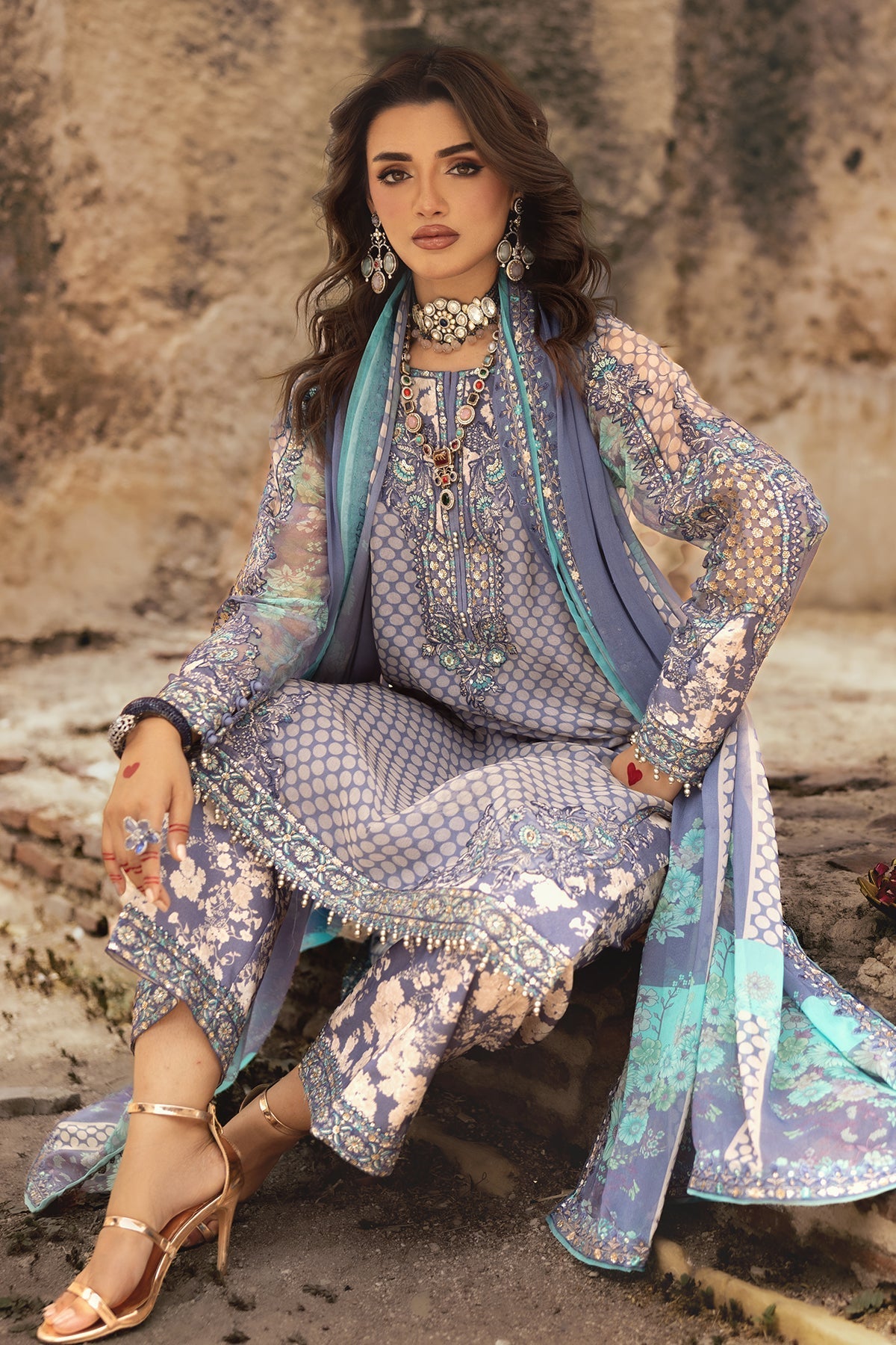 Charizma Luxury Chiffon Collection.