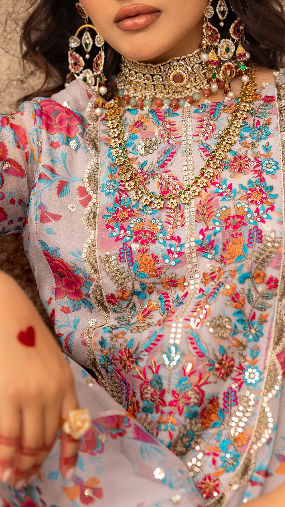 Charizma Luxury Chiffon Collection.